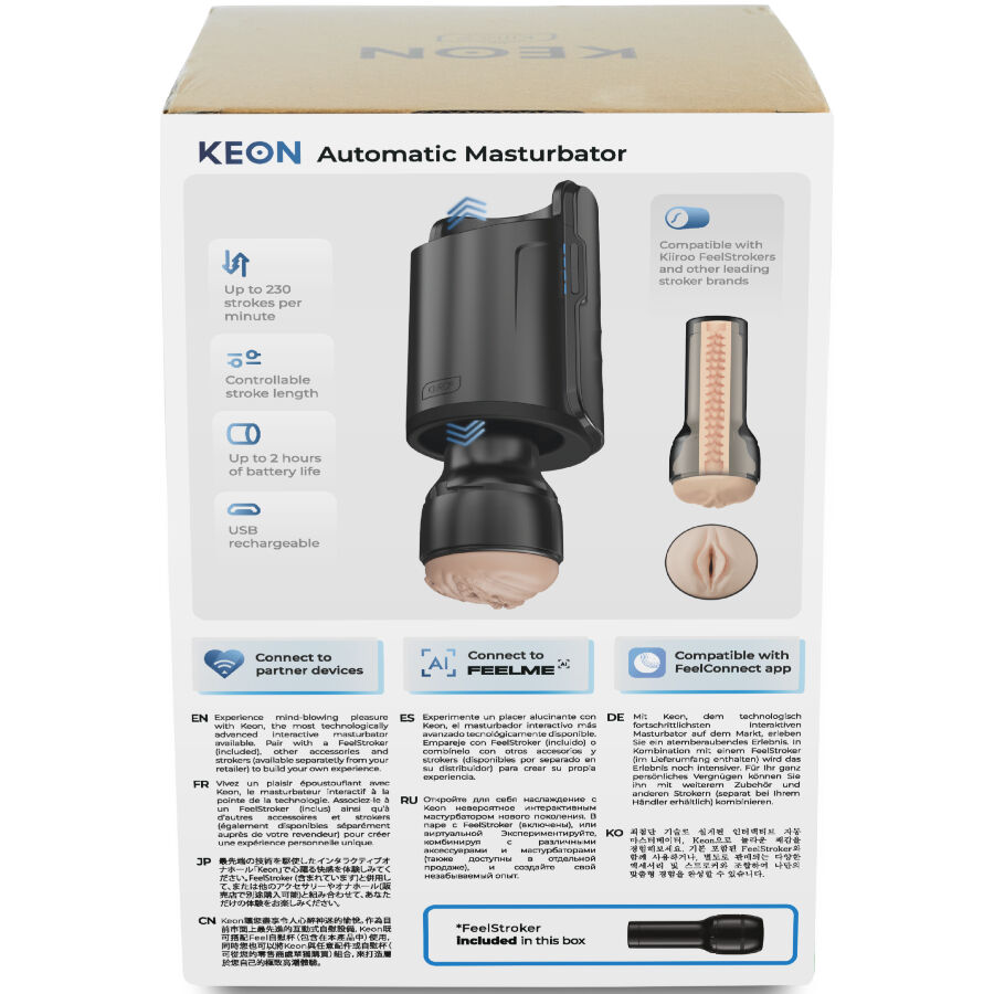 Kiiroo-Keon Wifi Combo Masturbator Automat + Feel Stroker-Silicon 4 img 214375 b9f990af1e1674920f327489f25696de 1