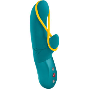 Fun Factory-Amorino Rabbit Vibrator Aquamarine-Silicon, 5 Trepte 4 Fun Factory-Amorino Rabbit Vibrator Aquamarine-Silicon, 5 Trepte - imagine 1