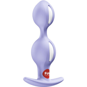 Fun Factory-B-balls Duo Plug Anal Violet-Silicon, Waterproof - imagine 1