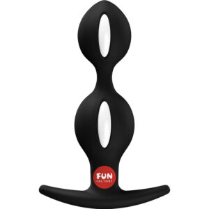Fun Factory-B-balls Duo Plug Anal Negru-Silicon, Waterproof - imagine 3