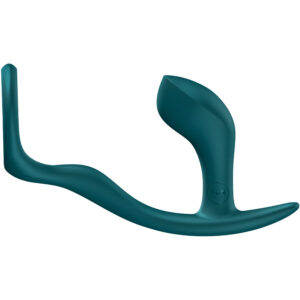 Fun Factory-Bootie Ring Inel Penian cu Plug Anal, Verde Sticlă 6 Fun Factory-Bootie Ring Inel Penian cu Plug Anal, Verde Sticlă - imagine 3