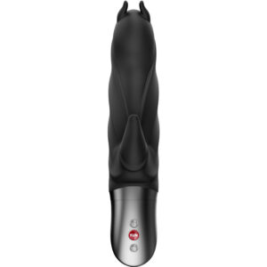 Fun Factory-Darling Devil Rabbit Vibrator Negru-Silicon, 3 Trepte 6 Fun Factory-Darling Devil Rabbit Vibrator Negru-Silicon, 3 Trepte - imagine 3