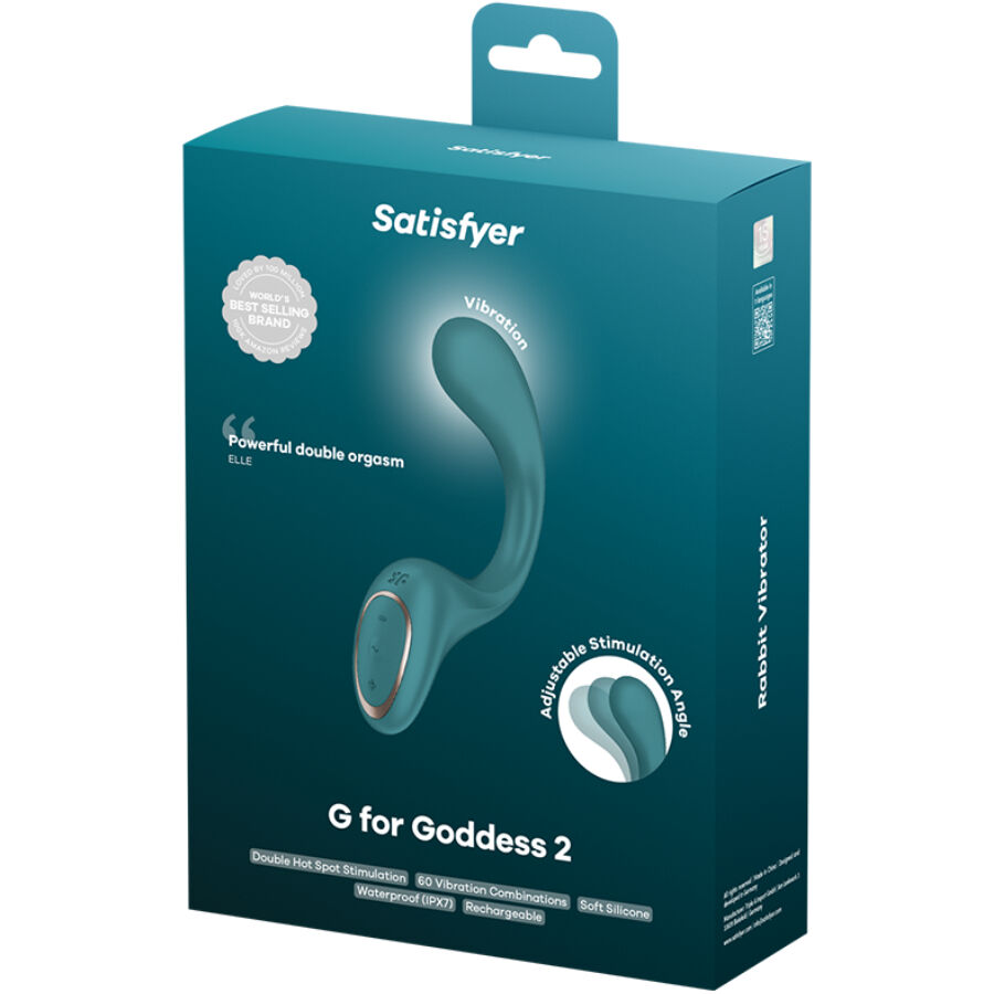 Satisfyer Vibrator-G for Goddess 2 Rabbit-Verde 3 img 214781 a6564a841b3a7f67d7ba3760d4fcdf4c 1