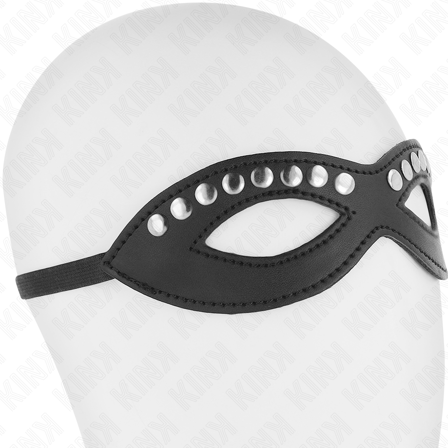 Kink Masked Allure-Masca pentru Ochi cu Nituri Mini Model 1 20.5 cm · Bondage & Catuse (imaginea 4)