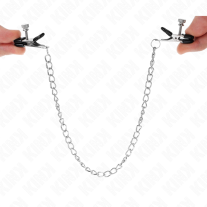 Kink Nipple Grip-Cleme pentru Sfârcuri cu Lanț Plat Argintiu 34 11 Kink Nipple Grip-Cleme pentru Sfârcuri cu Lanț Plat Argintiu 34 - imagine 5