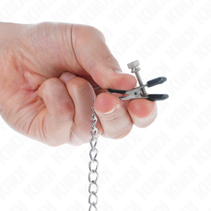 Kink Nipple Grip-Cleme pentru Sfârcuri cu Lanț Plat Argintiu 34 10 Kink Nipple Grip-Cleme pentru Sfârcuri cu Lanț Plat Argintiu 34 - imagine 4