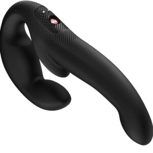 Fun Factory-Share Vibe Pro Vibrator Dublu Negru-Silicon, 3 Trepte 5 Fun Factory-Share Vibe Pro Vibrator Dublu Negru-Silicon, 3 Trepte - imagine 2