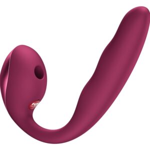 Fun Factory-Allegro Vibrator Insertabil Dublu Air Pulse Wine - imagine 3