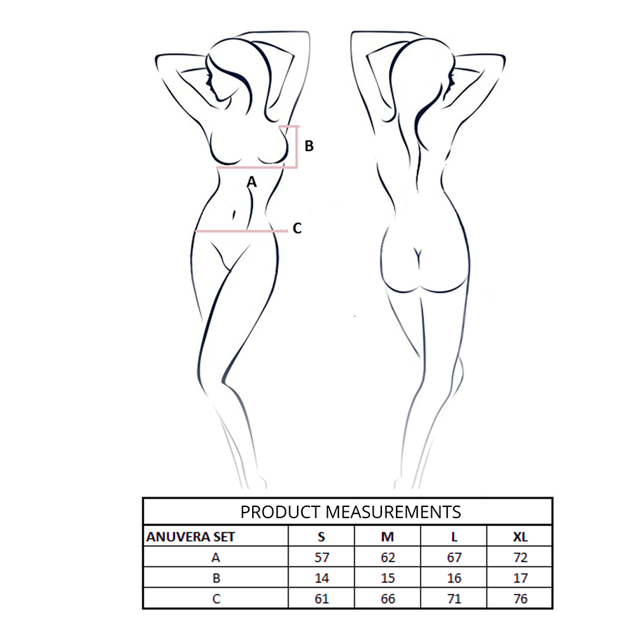 Passion Woman Sets-Anuvera Set Sutien si Tanga Alb S/M 4 Passion Woman Sets-Anuvera Set Sutien si Tanga Alb S/M · Lenjerie Sexy Femei (imaginea 4)