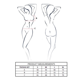 Passion Woman Sets-Tivolea Set Sutien și Tanga Negru S/M 7 Passion Woman Sets-Tivolea Set Sutien și Tanga Negru S/M - imagine 3