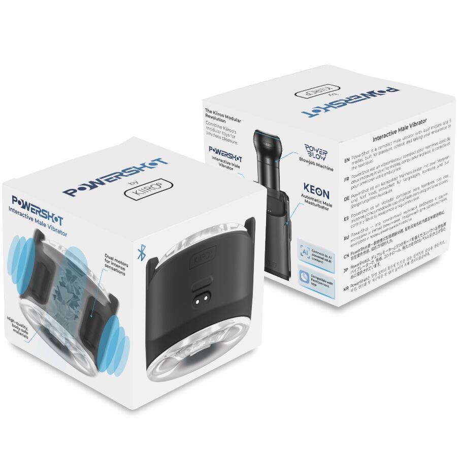 Kiiroo-Powershot Vibrator Masculin de Buzunar-Silicon, 5 Trepte · Masturbatoare (imaginea 5)