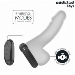 Addicted Toys - Inel Vibrant cu Efect de Încălzire și Telecomandă - imagine 5