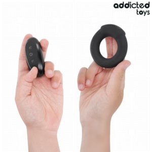 Addicted Toys - Inel Vibrant cu Efect de Încălzire și Telecomandă - imagine 4