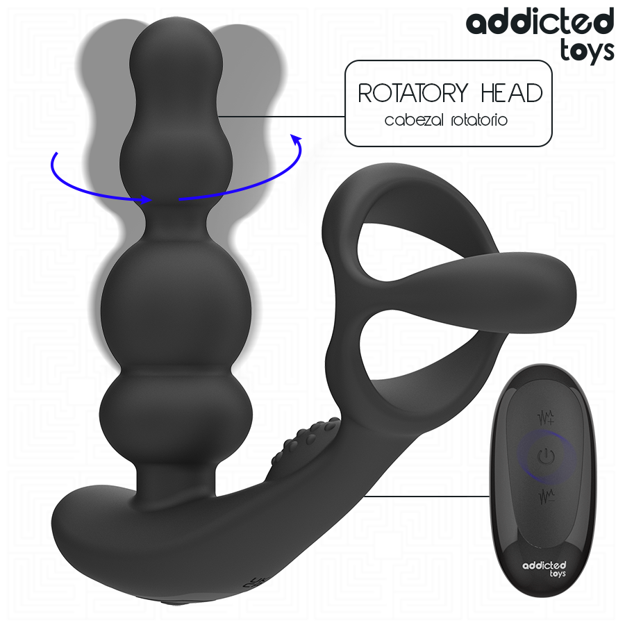 Addicted Toys - Masajer Prostatic Rotativ cu Telecomandă 8 img 216333 4cecbbf0a78997d673340be23dad7663 1
