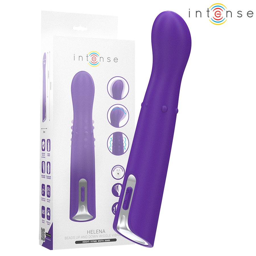 Intense High Tech-Helena Beads Up & Down Vibrator 13.5 cm 1 Intense High Tech-Helena Beads Up & Down Vibrator 13.5 cm · Vibratoare