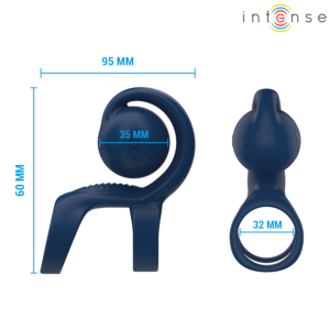 Intense-Tyson Inel pentru Penis cu Bilă Vibrantă Ø 3.2 cm 14 Intense-Tyson Inel pentru Penis cu Bilă Vibrantă Ø 3.2 cm - imagine 6