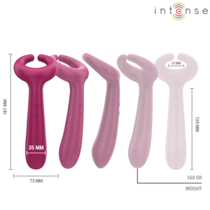 Intense High Tech-Rowan Vibrator Inclusiv pentru Cuplu-Silicon 13 Intense High Tech-Rowan Vibrator Inclusiv pentru Cuplu-Silicon - imagine 4