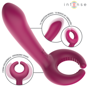 Intense High Tech-Rowan Vibrator Inclusiv pentru Cuplu-Silicon 12 Intense High Tech-Rowan Vibrator Inclusiv pentru Cuplu-Silicon - imagine 3