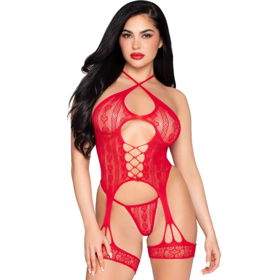 Leg Avenue Bodystockings-89338 Body Deschis din Dantelă 1 img 216599 86fa0cbaf2be6c68555da9ea05dd1f59 1