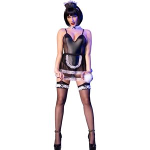 Chilirose-CR-4628 Costum de Menajeră Erotică, S/M/L/XL 8 Chilirose-CR-4628 Costum de Menajeră Erotică, S/M/L/XL · Costume & Role Play (imaginea 4)