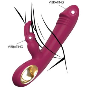 Toyjoy-Taygeta Rabbit Vibrator-Silicon, 10 Trepte, Reincarcabil - imagine 4