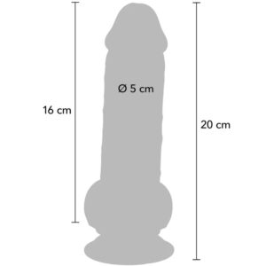 Get Real-Deluxe Penis Realist cu Testicule Extra Gros 20 cm-TPE 9 Get Real-Deluxe Penis Realist cu Testicule Extra Gros 20 cm-TPE - imagine 4