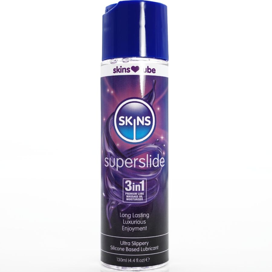 Skins-Superslide Lubrifiant pe Bază de Silicon 130 ml-Waterproof 1 img 217169 5eb8f8059f52a23040acb1327c7ab3e9 1