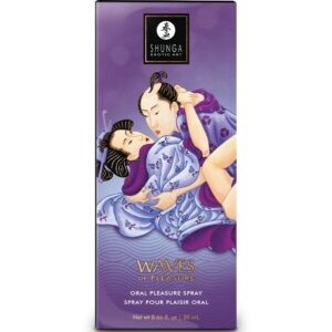 Shunga - Waves Pleasure Spray Oral Seducător Fructe Exotice 20 ml - imagine 3