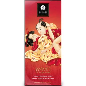 Shunga - Waves Pleasure Spray Oral Seducător Căpșuni 20 ml 8 Shunga - Waves Pleasure Spray Oral Seducător Căpșuni 20 ml - imagine 3