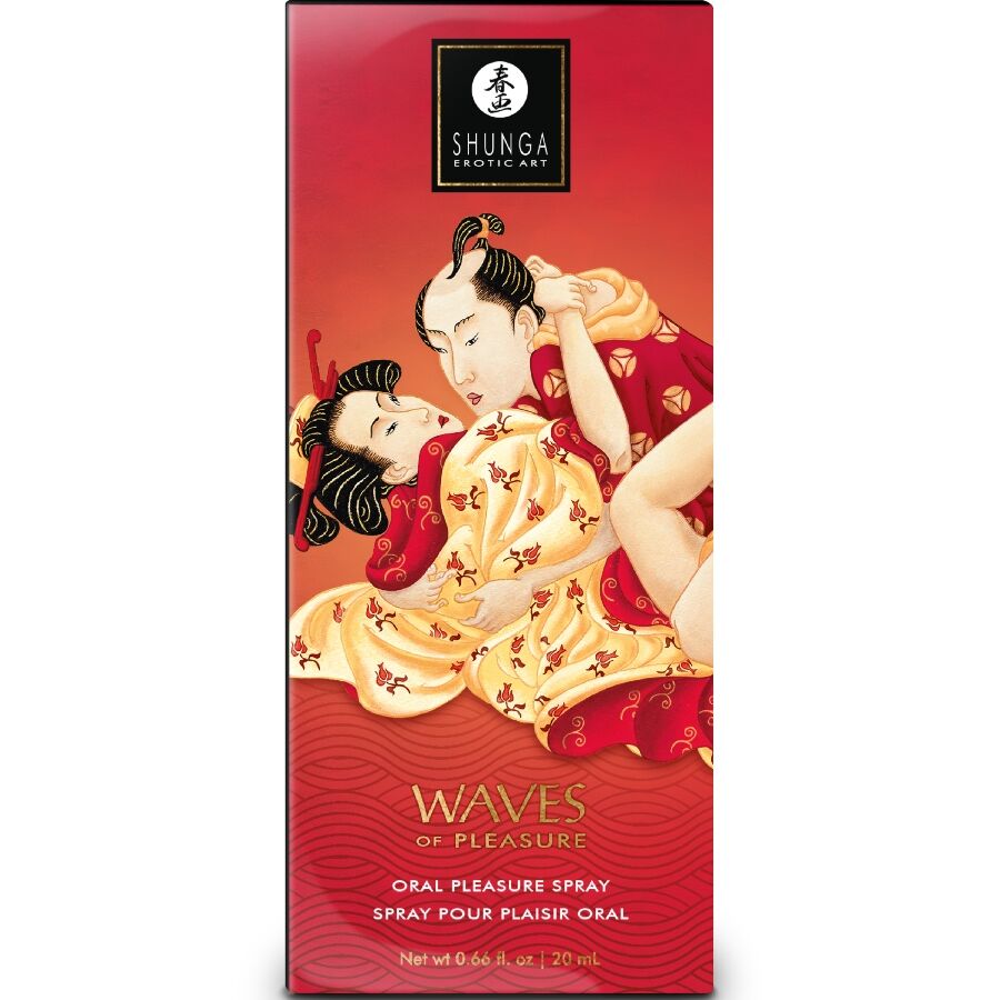 Shunga - Waves Pleasure Spray Oral Seducător Căpșuni 20 ml 3 img 217204 035ea0077b813f056abe0aa92967ec2b 1