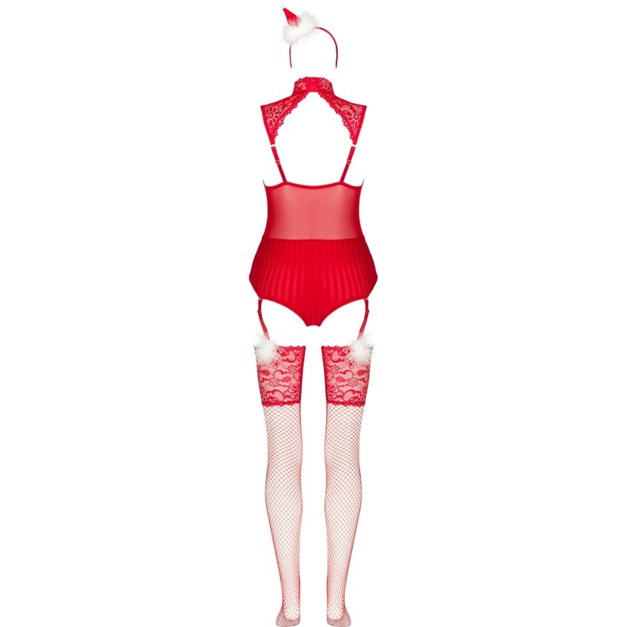 Livco Corsetti Fashion-Limpid Snowflakes LC-90604 Body + Ciorapi 4 Livco Corsetti Fashion-Limpid Snowflakes LC-90604 Body + Ciorapi · Costume & Role Play (imaginea 4)