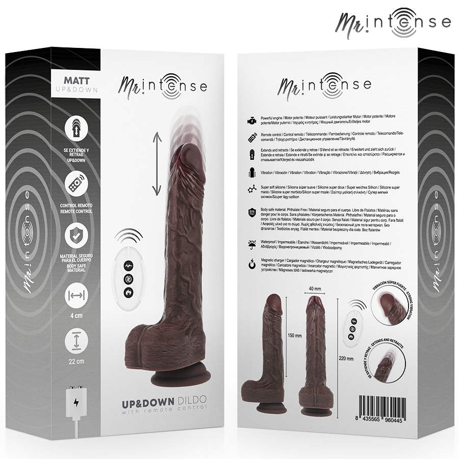 Mr. Intense High Tech-Matt Dildo Realist Multifuncțional 5 img 217559 e1978fa1422fdf66c64e608721c5af17 1