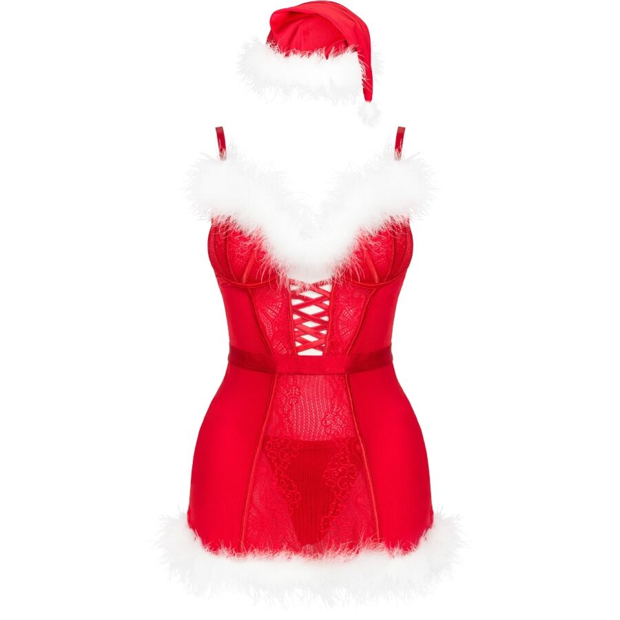 Livco Corsetti Sets-Agethe LC-90607 Camisolă + Tanga + Căciuliță 4 img 217634 652dd37556e5ee6f94565db3bf1b4053 1