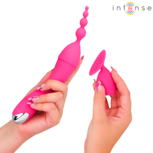 Intense High Tech-Cher Vibrator cu 20 Moduri si Capete - imagine 6