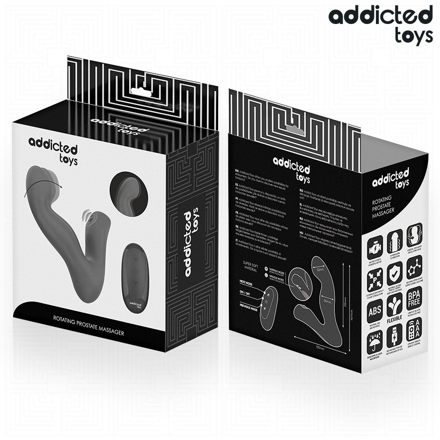 Addicted Toys-Masajer Prostatic Oscilant cu Mod Pulsatoriu si 7 Addicted Toys-Masajer Prostatic Oscilant cu Mod Pulsatoriu si · Jucarii Anale (imaginea 7)