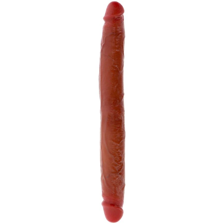 Get Real-Dildou Dublu din Silicon Caramel 35 cm 1 img 218299 718633a53a09d8931e7bdfe6dac299a8 1