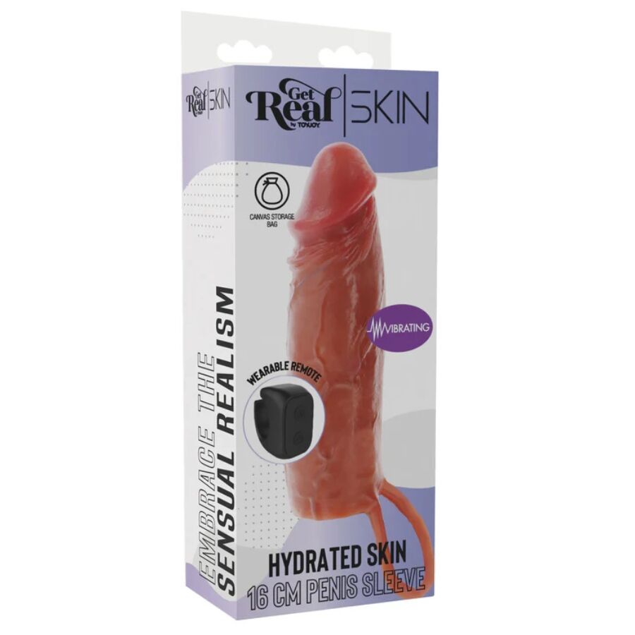 Get Real-Hydrated Skin Manșon Vibrator din Silicon Caramel - 16 5 img 218319 3726e6ea2be347cad1a30b3e0b9f438c 1