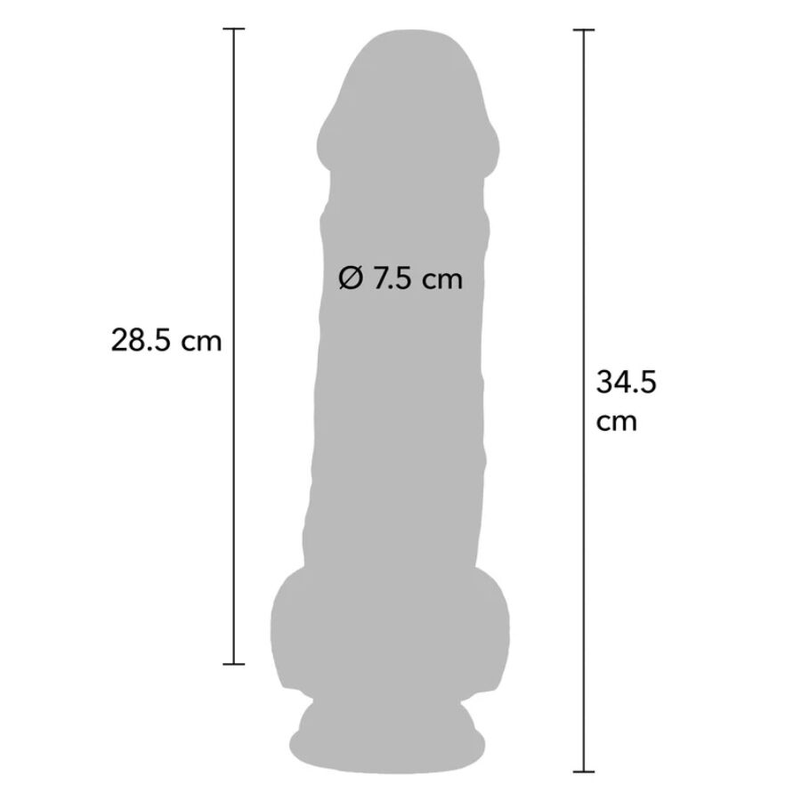 Get Real-Deluxe Penis Realistic cu Testicule Extra Gros 34.5 cm 2 img 218346 ad0c651df93fec7d63ea7bc2e18fb71f 1