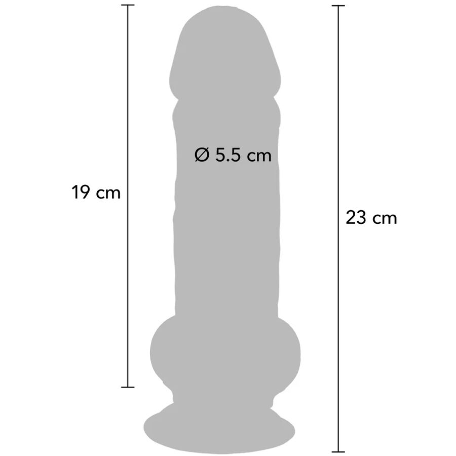 Get Real-Deluxe Penis Realist cu Testicule Extra Gros 23 cm-TPE 4 img 218484 ada3b804ac59244a202503e77ff6b618 1