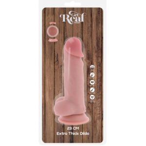Get Real-Deluxe Penis Realist cu Testicule Extra Gros 23 cm-TPE 10 Get Real-Deluxe Penis Realist cu Testicule Extra Gros 23 cm-TPE - imagine 5