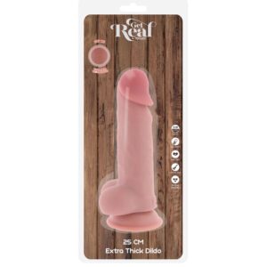 Get Real-Deluxe Penis Realistic cu Testicule Extra Gros 25 cm-TPE 10 Get Real-Deluxe Penis Realistic cu Testicule Extra Gros 25 cm-TPE - imagine 5