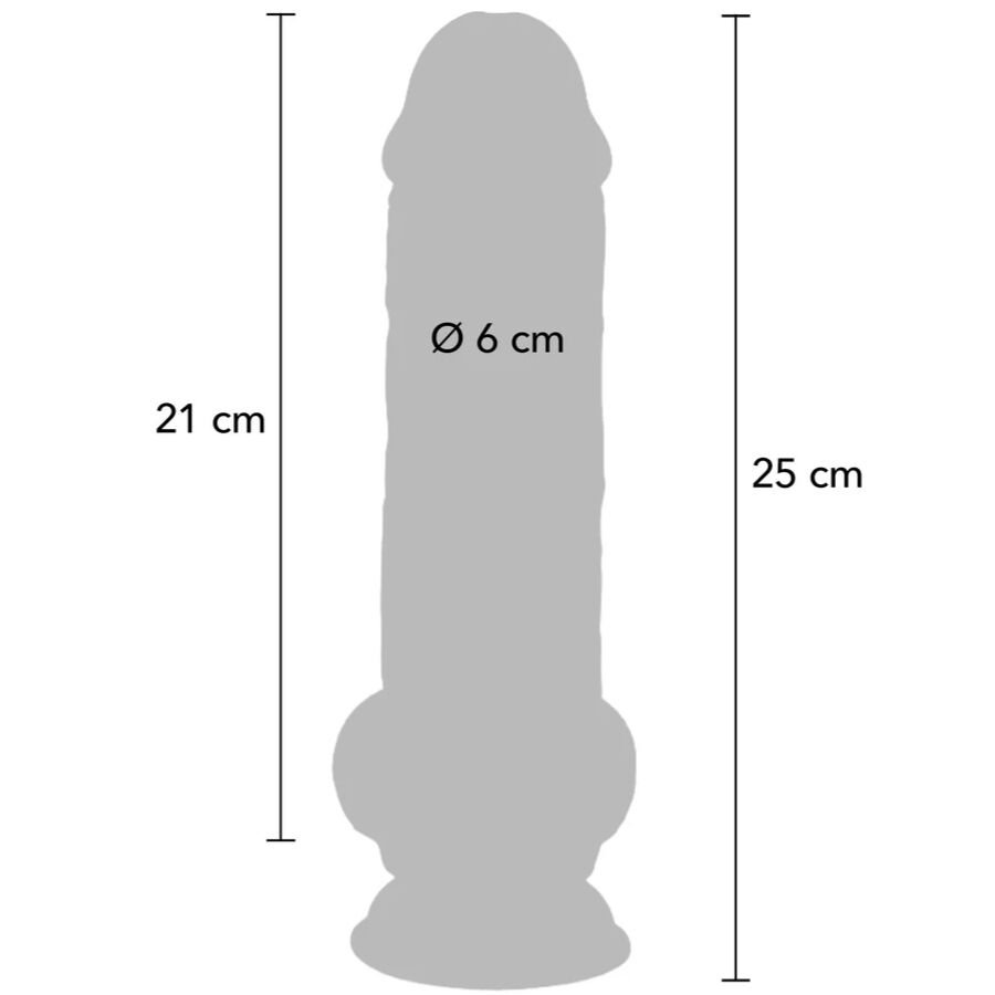 Get Real-Deluxe Penis Realistic cu Testicule Extra Gros 25 cm-TPE 4 img 218489 e48a5d6642077c11dd77d0abb9163b97 1