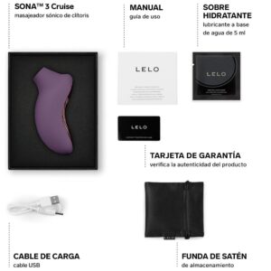 Lelo-Sona 3 Cruise Stimulant Sonor Clitoridian 8 Lelo-Sona 3 Cruise Stimulant Sonor Clitoridian - imagine 3