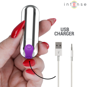 Intense-Karen Mini Bala Vibratoare Reîncărcabilă - imagine 6