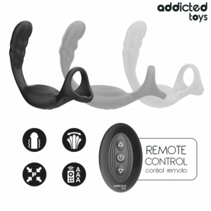 Addicted Toys - Inel Penian Dual pentru Prostată cu Telecomandă - imagine 5
