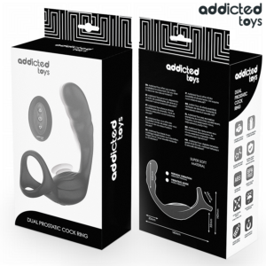 Addicted Toys - Inel Penian Dual pentru Prostată cu Telecomandă - imagine 4