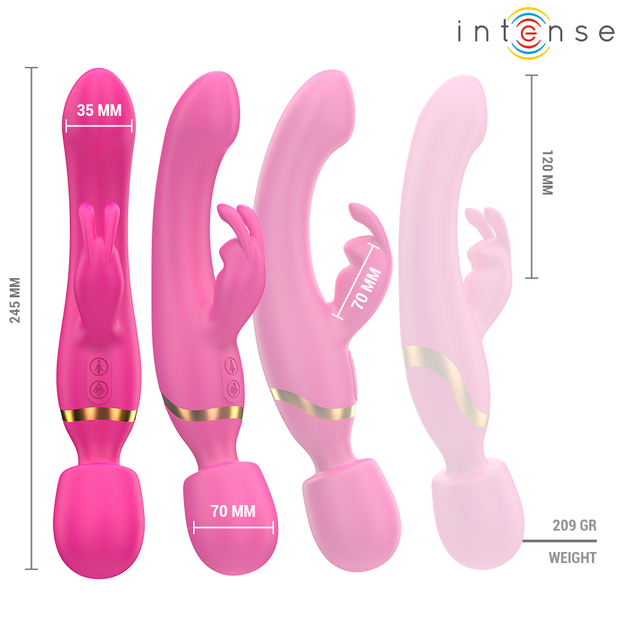 Intense High Tech-Winona Vibrator Dublu Rabbit & Wand-Silicon 8 img 218897 ebc8c3d2588c89df2eba8412a12f5c66 1