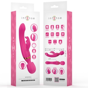 Intense High Tech-Winona Vibrator Dublu Rabbit & Wand-Silicon 13 Intense High Tech-Winona Vibrator Dublu Rabbit & Wand-Silicon - imagine 4