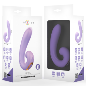 Intense High Tech-Meryl Stimulator Clitoridian Dublu 13 Intense High Tech-Meryl Stimulator Clitoridian Dublu - imagine 5
