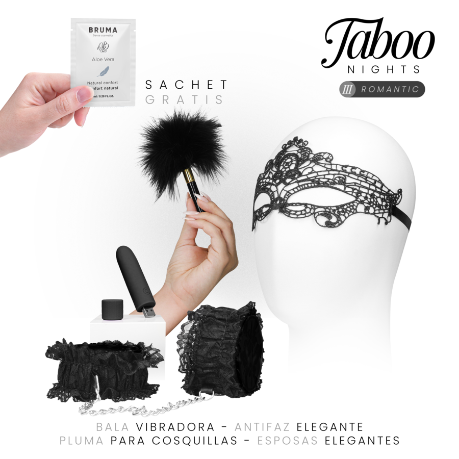 Taboo Nights - 3: Kit de Vis Romantic 1 img 219056 33ef6de4544f24b9706a1693a5a2af47 1